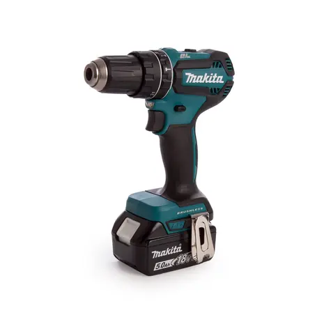 Makita DHP485RTJ / Aku Příklepová vrtačka / 18V / 2x5.0Ah / 13mm sklíčidlo / 1900 ot-min / 28500 úderů-min / 50 Nm