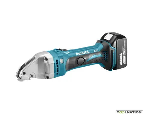 Makita DJS161RTJ / Aku Nůžky na plech / 18V / 2x5.0Ah / 4.300 z-min / Výkon až 2.5 mm