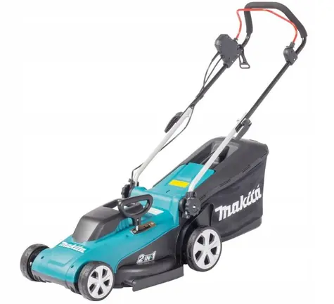 Makita ELM3720 / Sekačka na trávu / 1400W / až 500 m2 / Záběr 37 cm / Koš 40 L