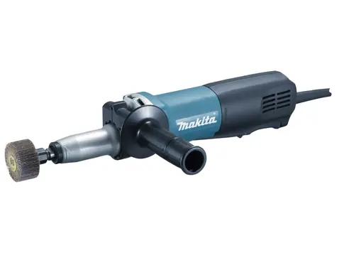 Makita GD0811C / Přímá bruska / 750W / 7000 ot-min / Průměr kleštiny 6 mm / SJS