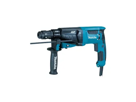 Makita HR2631F / Kombinované kladivo / 800W / 1.200 ot-min / 4.600 úderů-min / 2.4J / AVT / SDS-plus