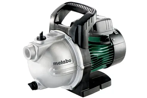 Metabo P 2000 G / Zahradní čerpadlo / 450W / Kapacita 2.000 l-h / Tlak 3.0 bar / Výtlačná výška 30 m / Vnitřní závit 1
