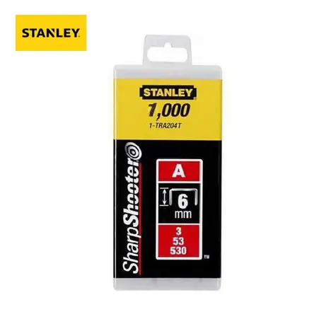 Stanley LD Spony 6 mm typ A 5|53|530 / 1000 ks