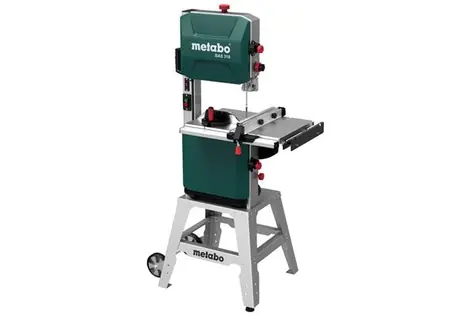 Metabo BAS 318 PRECISION DNB / Pásová pila / 900W / Řezná rychlost 410-880 m-min / Max výška|šířka řezu: 170 mm | 307 mm