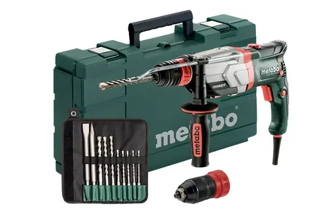 Metabo UHEV 2860-2 Quick Set / Multifunkční kladivo s příslušenstvím / 1100W / 2100 ot-min / 4500 úderů-min / SDS-plus