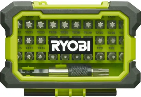 Ryobi RAK32TSD / Sada šroubovacích bitů TORX s nástavcem 32 ks