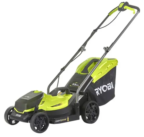 Ryobi RLM18X33B40 / Aku Sekačka na trávu / 18V / 1x 4.0Ah / Li-ion / šířka záběru 33 cm / Koš 35 l