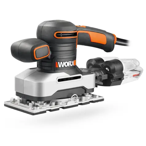 WORX WX642.1 / Vibrační bruska / 270W / Brusná plocha 90x187 mm / 12.000 kmitů-min / Rozkmit 1.6 mm