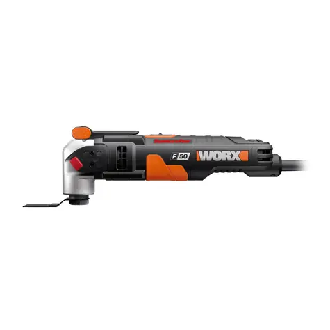 WORX WX681 Sonicrafter F50 / Multifunkční nářadí s příslušenstvím / 450W / 20.000 ot-min / oscilace 5°