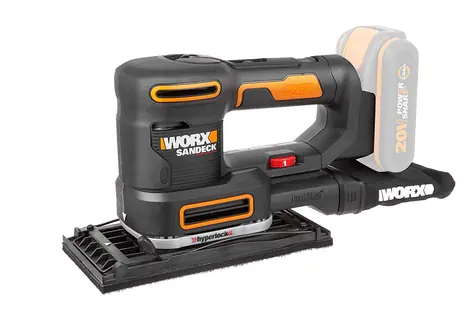 WORX WX820.9 / Aku Multifunkční bruska s příslušenstvím / 20V / 10000 ot-min / oscilace 2.5 / bez Aku