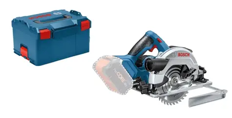 BOSCH GKS 18V-57G / Aku kotoučová pila / 18V / 3400 ot-min / průměr 165mm / hloubka řezu 57mm / bez baterie a nabíječky