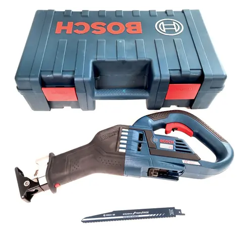 BOSCH GSA 18V-32 + pouzdro / aku pila ocaska / 18V / Zdvih 32mm / až 2500 zd.z.min. / bez baterie a nabíječky