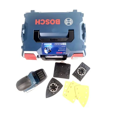 BOSCH GSS 18V-10 Professional + box / Aku vibrační bruska / 18V / 11.000-22.000 kmitů-min / Rozkmit 1.6 mm / bez aku
