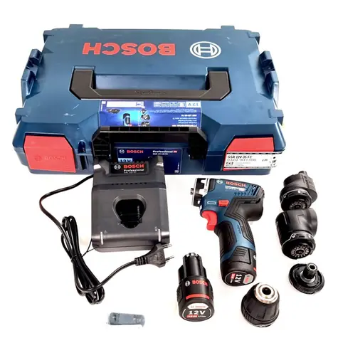 BOSCH 06019H3000 GSR 12V-35 FC / Aku Vrtací šroubovák / 12V / 2x3.0Ah / 1750 ot-min / 35 Nm / L-Boxx