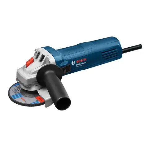 BOSCH GWS 750 Professional / Úhlová bruska / 750W / 125 mm / 11.000 ot. za min.