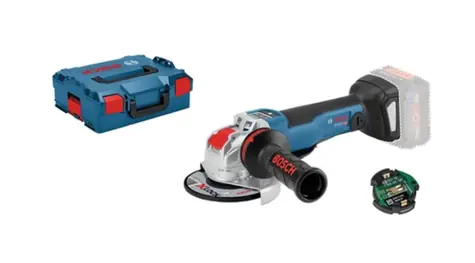 BOSCH GWX 18V -10 PSC Professional / Aku úhlová bruska / X-LOCK / 125 mm / 9.000 ot. za min. / BT modul / bez baterie