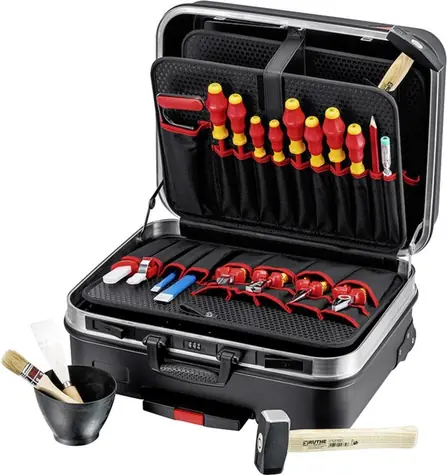 Knipex BIG Basic Move Electro tool case 002106HLS / velká sada nářadí pro elektro / 24ks
