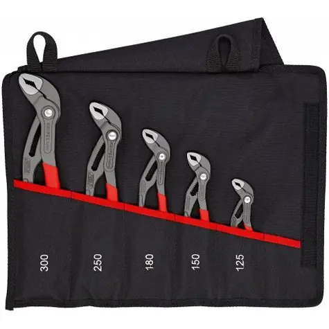 Knipex 001955S5 Sada kleští Cobra v pouzdře / 5 ks