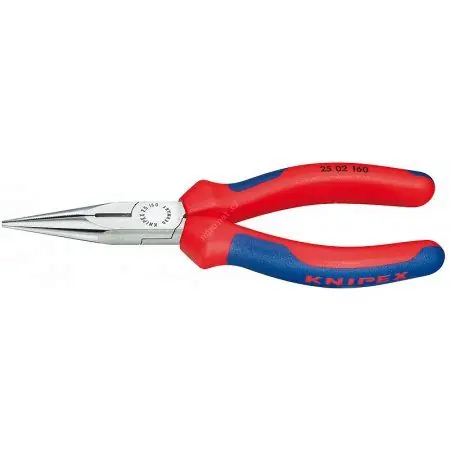 Knipex 2502160 Kleště s půlkulatými čelistmi s břity 160mm