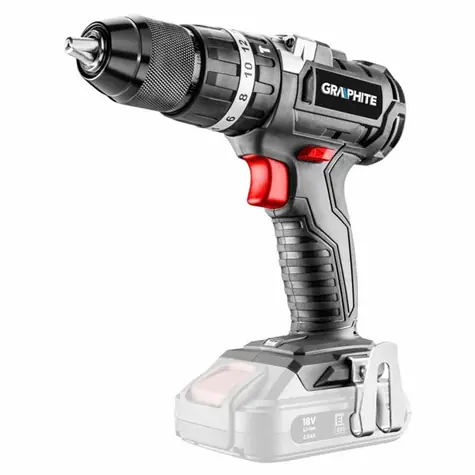 Graphite 58G020 / Aku Šroubovák vrtací s příklepem / 18V / Energy+ / bez baterie a nabíječky