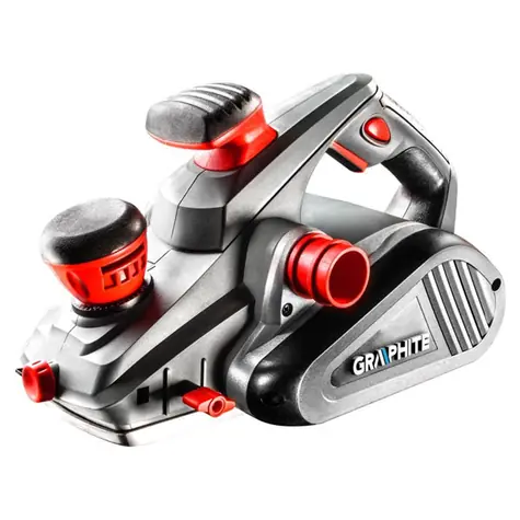 Graphite 59G680 / Hoblík / 1300W / 16000ot.-min / 110mm / 3.5mm / 0-14mm / ergonomický tvar