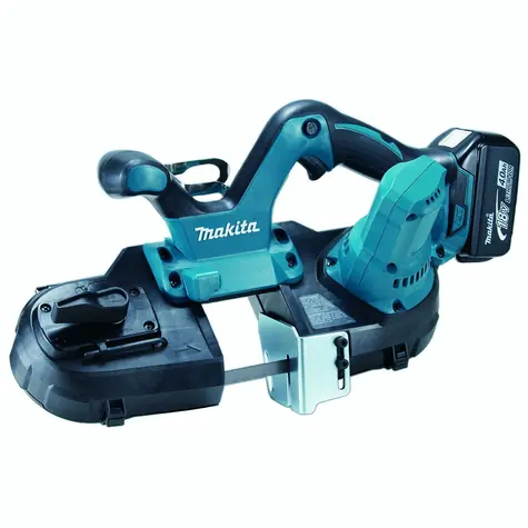 Makita DPB182Z / Aku pásová pila / 18V / Rychlost pásu 3.2m za min. / bez Aku
