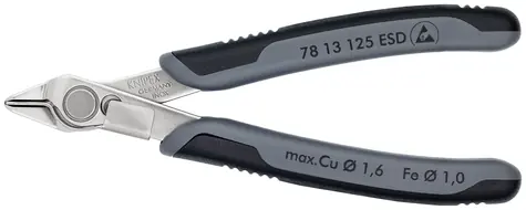 Knipex Electronic Super Knips ESD 7813125ESD Kleště štípací boční 125mm