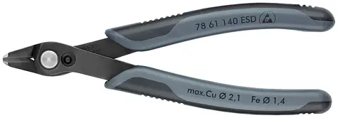 Knipex Electronic Super Knips XL 7861140ESD Kleště štípací boční 140mm
