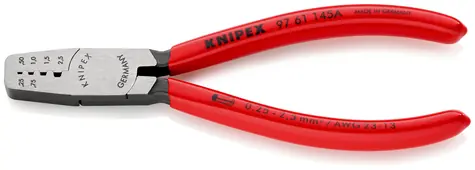 Knipex 9761145A Kleště na kabelové koncovky 145mm