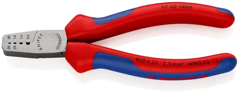 Knipex 9762145A Kleště na kabelové koncovky 145mm