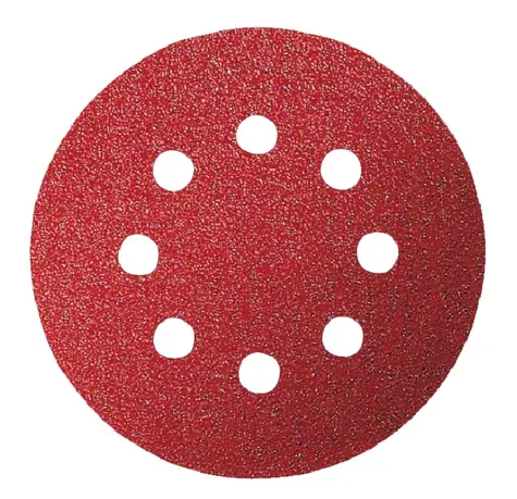 BOSCH Expert C430 2608605642 / Kotouč do excentrické brusky / Zrnitost 80 / 125mm / 8 otvorů / suchý zip / 5ks