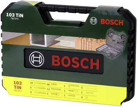 BOSCH V-Line 2607017367 / Sada vrtáků a bitů / 103 ks
