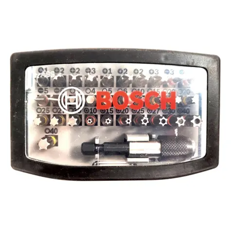 BOSCH 2607017319 / Sada šroubovacích bitů s barevným odlišením / 32 ks