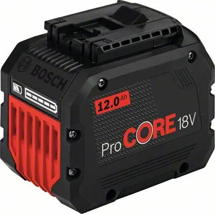 BOSCH ProCORE18V 12.0Ah Professional / Zásuvný akumulátor / 18V / 12.0Ah / Li-ion