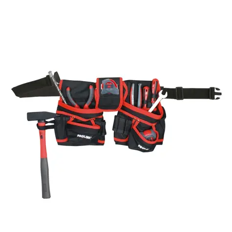 PROLINE 52020 Montážní pás s kapsami / Rozměry 82 - 112 cm