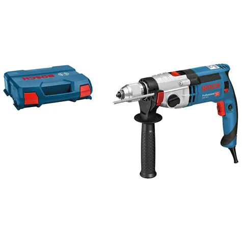 BOSCH GSB 24-2 / Příklepová vrtačka / 1100W / 13 mm sklíčidlo / 3.000 ot-min / 51.000 příklepů-min / 40 Nm / L-Case