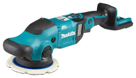 Makita DPO600Z / Aku Leštička / 18V / Průměr 150 mm / 780 ot-min / 6800 z-min / Excentrický zdvih 5 mm / bez Aku
