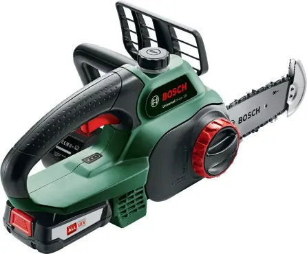 BOSCH UniversalChain 18 - 1x 2.5 Ah / Aku Řetězová pila / 18V / 2.5Ah / délka lišty 20 cm