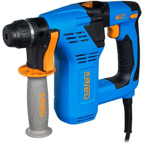 Narex EKV 21 / Vrtací kladivo / 700W / 3200 ot-min / 5000 úderů-min / 2.3J / SDS-plus / kufr + rychloupínací sklíčidlo