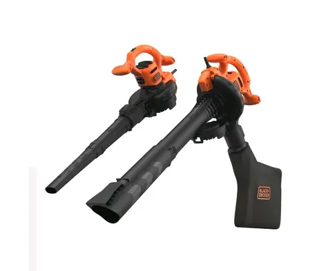 Black&Decker BEBLV260-QS / Dmychadlo|Ofukovač 3v1 / 2600W / Rychlost foukání 315 km-h / Objem nádrže 40 L