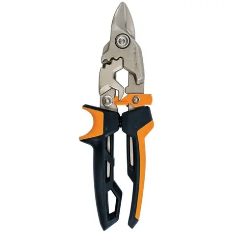 Fiskars PowerGear 1027212 Nůžky na plech krátké ostří / převodové / délka čepele 35 mm