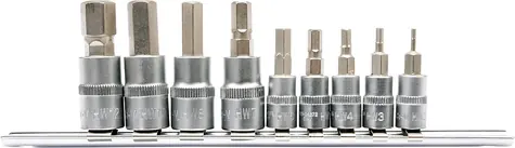 YATO YT-04401 / Sada bitů 9 ks / CrV 6150)