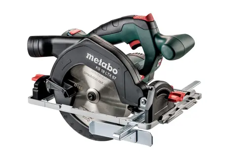 Metabo KS 18 LTX 57 / Aku Okružní pila / 18V / Průměr 165x20 mm / 4.600 ot-min / Hloubka řezu 57 mm