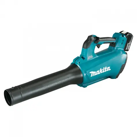 Makita DUB184RT / Aku Ofukovač / 18V / 5.0 Ah / Rychlost foukání 187 km / Objem vzduchu max.762 m3