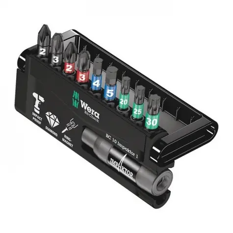 WERA Bit-Check 10 Impaktor 1 / sada bitů
