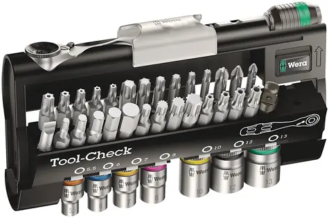 WERA Tool-Check Automotive 1 / Račna + bity