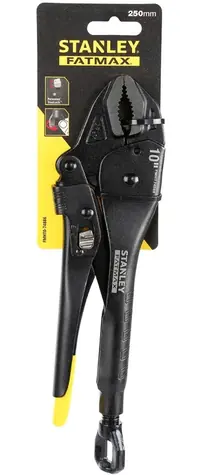 Stanley FMHT0-74886 / Samosvorné kleště FatMax / 250 mm / oblé čelisti