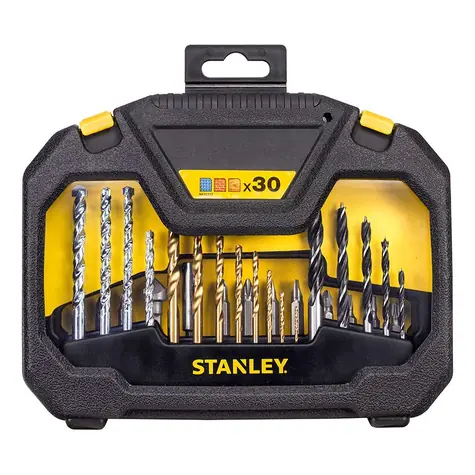 Stanley STA7183 / Sada vrtáků a bitů (30 ks)