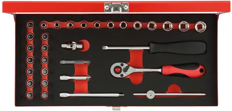 GEDORE RED R46004049 - Sada nástrčných klíčů / 1|2