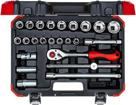 GEDORE RED R69003024 - Sada nástrčných klíčů / 1|2